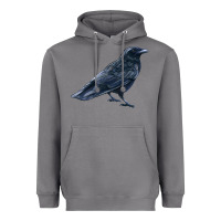 Storm American Crow Heavyweight Hoodie - LillyAllenDesigns