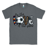 Charcoal Heather for the love of the game socer Classic Tee - CowhideDigitalArt