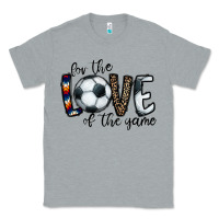 Heather Grey for the love of the game socer Classic Tee - CowhideDigitalArt