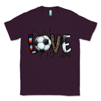 Plum for the love of the game socer Classic Tee - CowhideDigitalArt