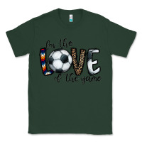 Sports Green for the love of the game socer Classic Tee - CowhideDigitalArt