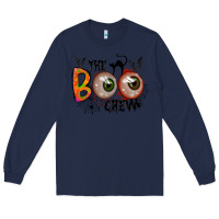 Navy the boo crew Long Sleeve Tee - RacoonDesign