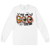 White the boo crew Long Sleeve Tee - RacoonDesign