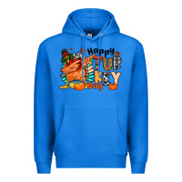 True Royal happy turkey day Premium Hoodie - MaliasSmallBusiness
