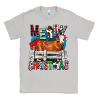 Moon Dust merry christmas simmental cow Classic Tee - FaDigitalArtStudio