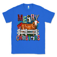 True Royal merry christmas simmental cow Classic Tee - FaDigitalArtStudio