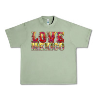 Oil Green Love Mexico Urban Heavy Tee - texasbilliewilder