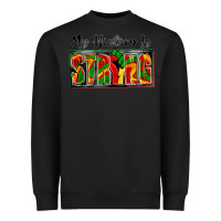Black my history is strong Heavyweight Sweatshirt - Zillion Design Studio