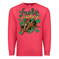 Cardinal lucky cowboy Premium Sweatshirt - MaliasSmallBusiness