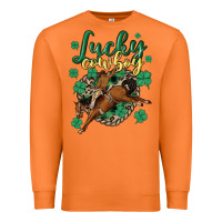 Carrot lucky cowboy Premium Sweatshirt - MaliasSmallBusiness