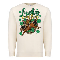 Sandshell lucky cowboy Premium Sweatshirt - MaliasSmallBusiness