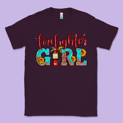 Firefighter Son Girl Classic Tee Designed By Hra Design Shop