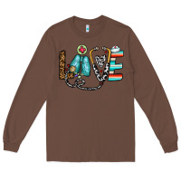 Chestnut love nurse Long Sleeve Tee - CowhideDigitalArt