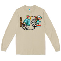 Mushroom love nurse Long Sleeve Tee - CowhideDigitalArt