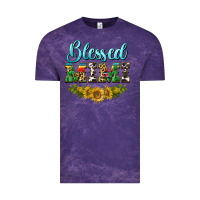 Cloud Purple blessed mimi Vintage Tee - BarkalooDesign