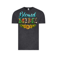 Vintage Black blessed mimi Vintage Tee - BarkalooDesign