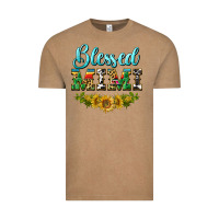 Vintage Coffee blessed mimi Vintage Tee - BarkalooDesign