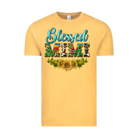 Vintage Mustard blessed mimi Vintage Tee - BarkalooDesign