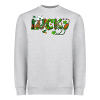 Heather Grey st patricks day lucky nurse Heavyweight Sweatshirt - RanaPortraitStore