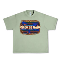 Oil Green Cinco de Mayo Urban Heavy Tee - texasbilliewilder