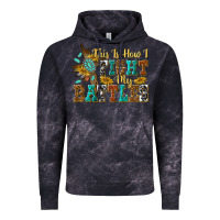 Cloud Black this is how i fight my battles Vintage Hoodie - texasbilliewilder