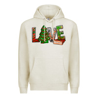 Love Christmas Tree Cake Premium Hoodie | Teevron