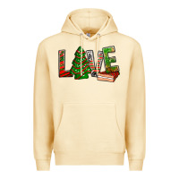 Pina Colada Love Christmas tree cake Premium Hoodie - NancyCooperArtShop