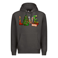 Smoke Love Christmas tree cake Premium Hoodie - NancyCooperArtShop