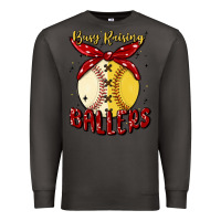 Smoke busy raising ballers malia Premium Sweatshirt - MaliasSmallBusiness