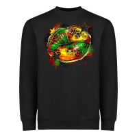 Black juneteenth lips Heavyweight Sweatshirt - Zillion Design Studio