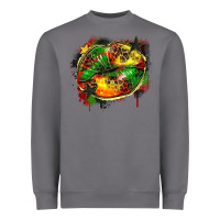 Storm juneteenth lips Heavyweight Sweatshirt - Zillion Design Studio