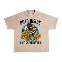 French Oak dead inside but caffeinated Urban Heavy Tee - Zillion Design Studio