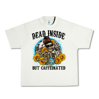 Pistachio dead inside but caffeinated Urban Heavy Tee - Zillion Design Studio