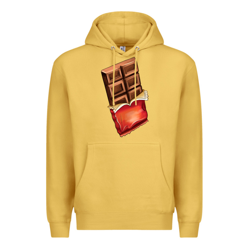 Chocolate Premium Hoodie by AdoDesignShop | Teevron