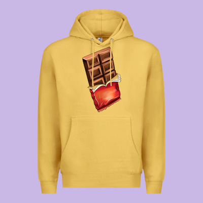 Chocolate Premium Hoodie Designed By Adodesignshop