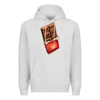 Dove Grey chocolate Premium Hoodie - AdoDesignShop