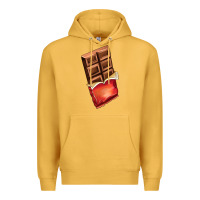Mustard chocolate Premium Hoodie - AdoDesignShop
