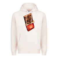 Pale Pink chocolate Premium Hoodie - AdoDesignShop