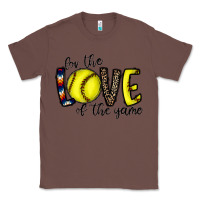 Chestnut for the love of the game softball Classic Tee - CowhideDigitalArt