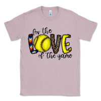 Lilac for the love of the game softball Classic Tee - CowhideDigitalArt