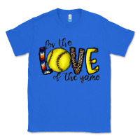 True Royal for the love of the game softball Classic Tee - CowhideDigitalArt