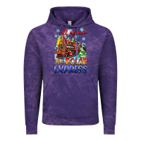 Cloud Purple all aboard the polar express Vintage Hoodie - Zillion Design Studio