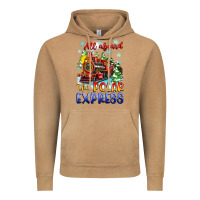 Vintage Camel all aboard the polar express Vintage Hoodie - Zillion Design Studio