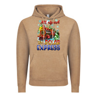 Vintage Coffee all aboard the polar express Vintage Hoodie - Zillion Design Studio