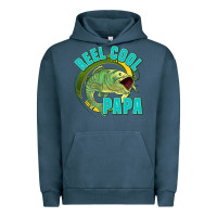 Pigment Midnight Navy reel cool papa Urban Hoodie - Jasminsmagicworld