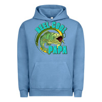 Pigment Pebble Blue reel cool papa Urban Hoodie - Jasminsmagicworld
