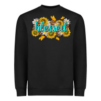 Black blessed tbw Heavyweight Sweatshirt - texasbilliewilder