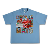 Pebble Blue Cinco de Mayo Truck Urban Heavy Tee - texasbilliewilder
