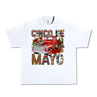 White Cinco de Mayo Truck Urban Heavy Tee - texasbilliewilder