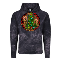 Cloud Black Christmas Tree Vintage Hoodie - RanaPortraitStore